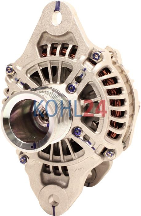 Lichtmaschine Volvo Penta TAD540 TAD541 TAD542 TAD550 TAD551 TAD552 TAD570 TAD571 TAD572 TAD870 TAD871 TAD872 TAD873 Mitsubishi A004TR6591 A004TR6593 A004TRF091 A004TRG393 A4TR6591 A4TR6593 28 Volt 130 Ampere Original Mitsubishi